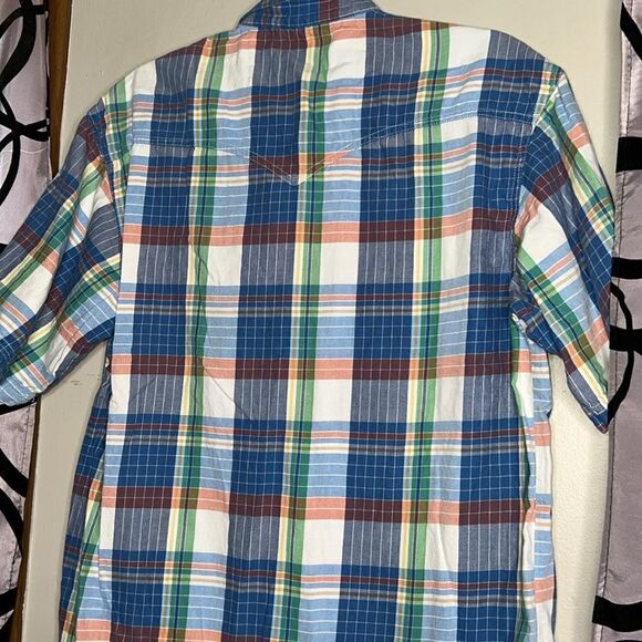 Wrangler, western style, short sleeve button-down shirt - Picture 6 of 8